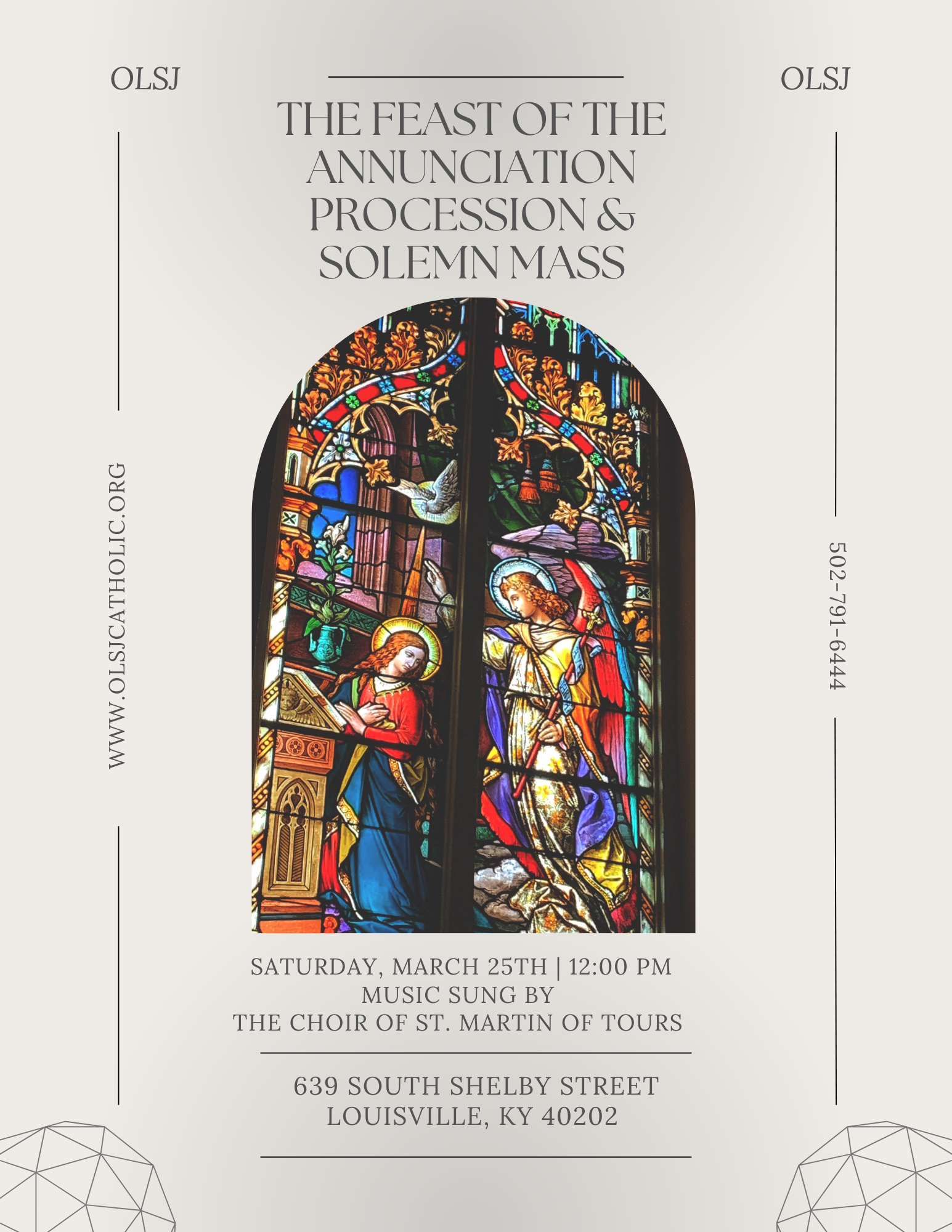 New Liturgical Movement: Ordinariate Mass of the Annunciation in 